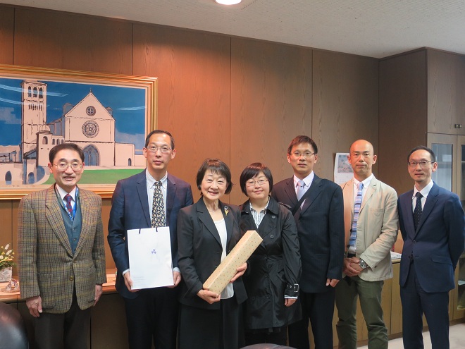星空官方网页版代表团赴日本高校交流访问