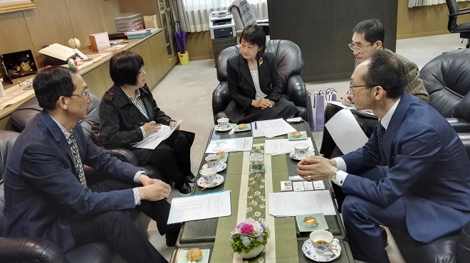 星空官方网页版代表团赴日本高校交流访问