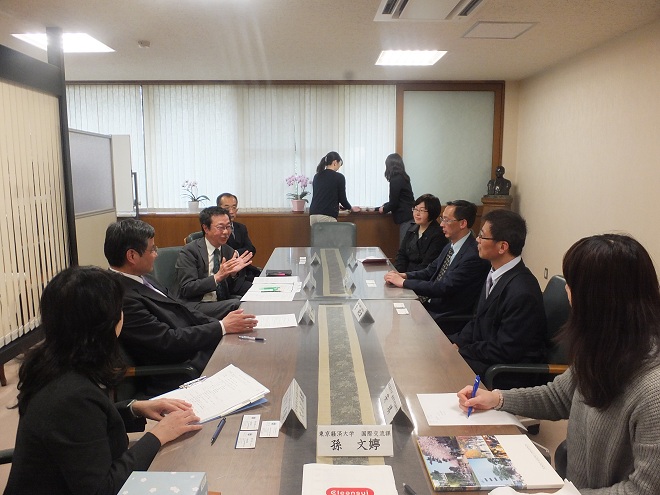 星空官方网页版代表团赴日本高校交流访问